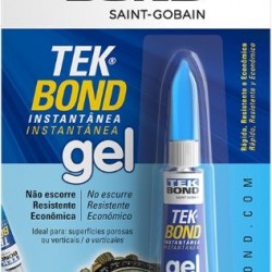Adesivo Instantaneo Gel 3Gr Blister Tekbond
