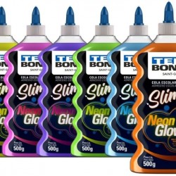 UD - SLIME NEON LARANJA 500G TEKBOND