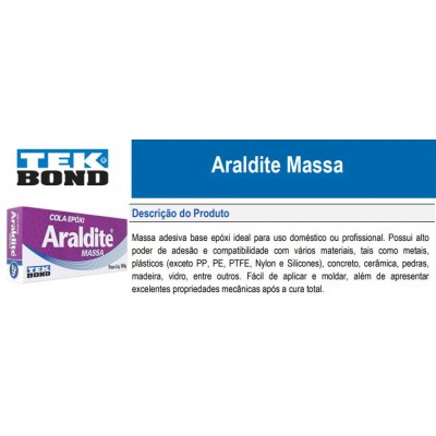 Araldite Massa 50Gr Tekbond