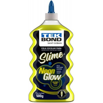 UD - SLIME NEON AMARELO 500G TEKBOND