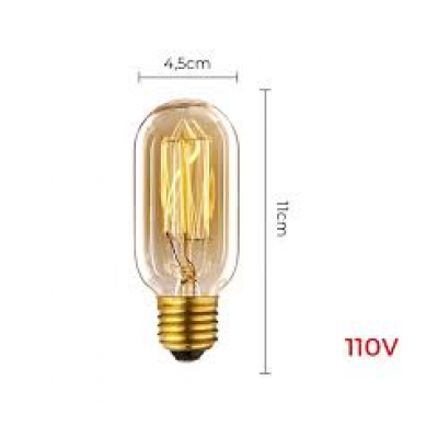 F - LAMP FILAMENTO CARBONO BCF-T45 40W 110V