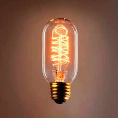 F - LAMP FILAMENTO CARBONO BCF-T45 40W 110V