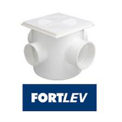 Caixa Sifonada 100X100X50 Quad Br Fortlev