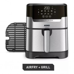 Airfryer Air Plus Expert e Grill Digital 4,2L Inox 110V ARNO