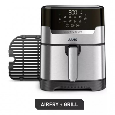 Airfryer Air Plus Expert e Grill Digital 4,2L Inox 110V ARNO