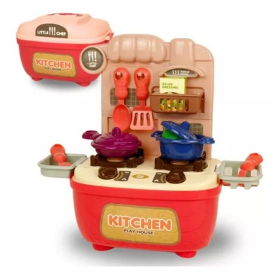 Maleta Cozinha BRinq 19Pc 17Q05 Ddg Toys