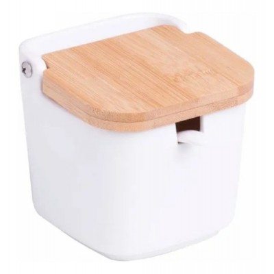 SALEIRO MESA CER C/TP BAMB E COLH 9,5CM 5774 LYOR