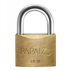 Cadeado Latao 20Mm Papaiz