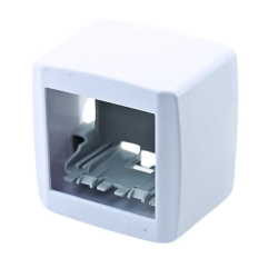 Caixa Sobrepor 02 Posto Box Slim Ilumi