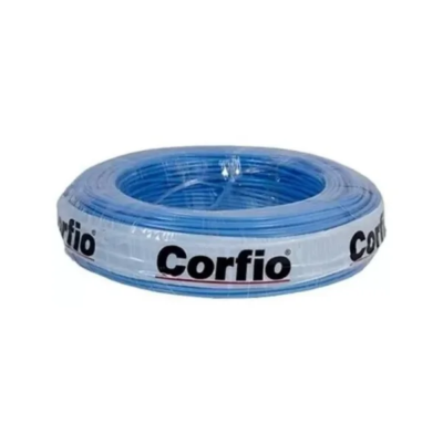Cabo Flexivel 10,00Mm Az Rl 100Mt Corfio