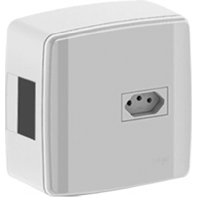 Caixa E Tom Frontal 2P+T 20A S Disj 2Din Ilumi