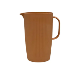 Jarra Bambu PP Stripes Salmão 1,350L 220081 Lyor