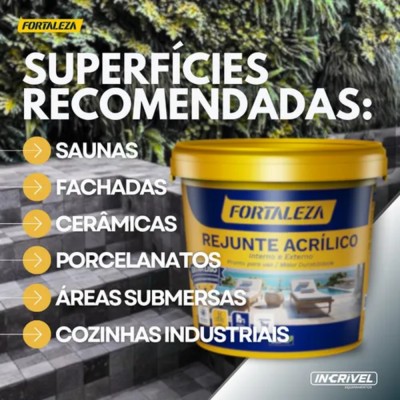 REJUNTE ACRIL 01KG CHOCOLATE FORTALEZA