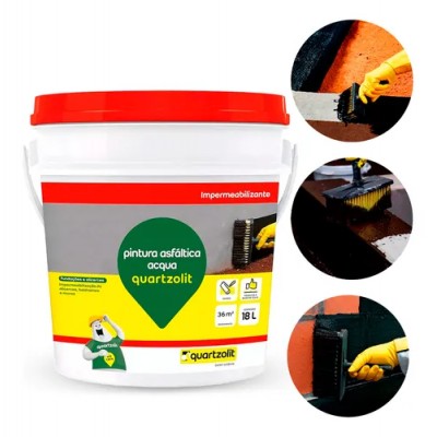 PINTURA ASFALTICA GL 3,6L QUARTZOLIT