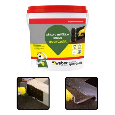 PINTURA ASFALTICA GL 3,6L QUARTZOLIT