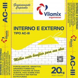 Argamassa Flex Ac3 20Kg Vilamix
