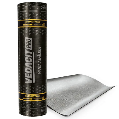 Manta Asfaltica Vedacit Aluminio Poliester 3MM