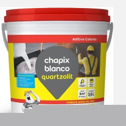 Aditivo P/ Chapisco Quartzolit Chapix Blanco 3,6L
