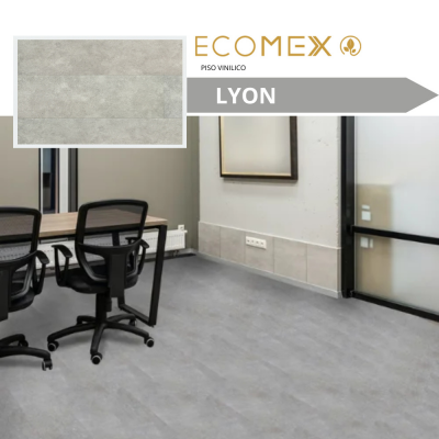 Piso Vinilico Ecomex Ecohome Lyon Cx 4,46M²
