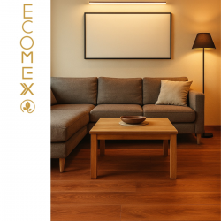 Piso Vinilico Ecomex Ecopremium Metz Cx 2,25M²