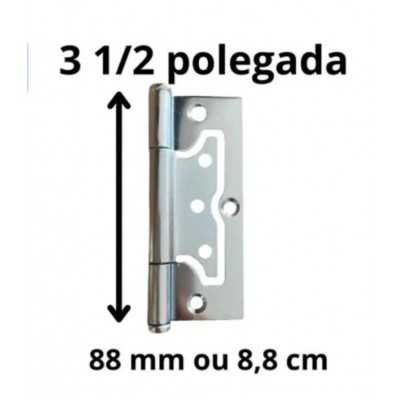 DOBRADIÇA SOB GALV 3.1/2 - 890110 ANKOR