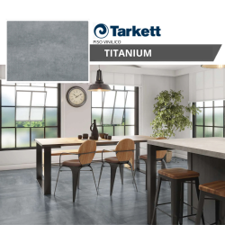 IG - LVT AMBIENTA STONE TITANIUM 0,55X920X920MM TARKETT