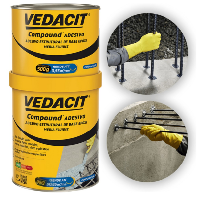 Adesivo Compound 1Kg Vedacit