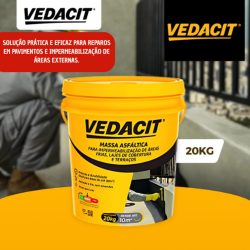Massa Asfaltica 20kg Vedacit
