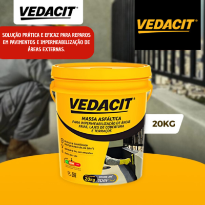 Massa Asfaltica 20kg Vedacit