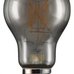 O - LAMPADA LED FILAMENTO A60 BLACK 03W 2200K B&D