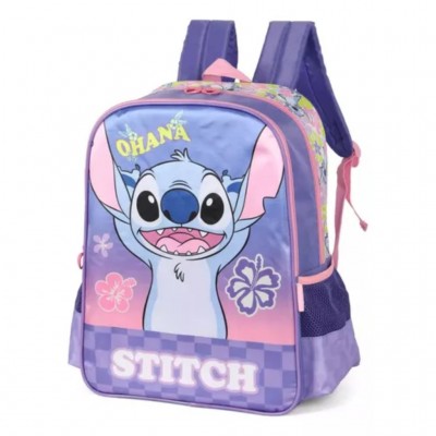 F - MOCHILA P/ COSTAS VIOLETA STITCH S41541SC