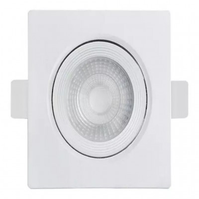 O - SPOT LED 05W QUAD 3000K ECO B&D