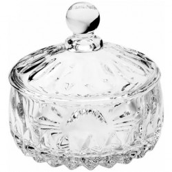 POTICHE CRISTAL LOUISE 11X11CM 35195 WOLF