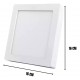 O - PAINEL LED 18W EMB QUAD 3000K PT ECO B&D