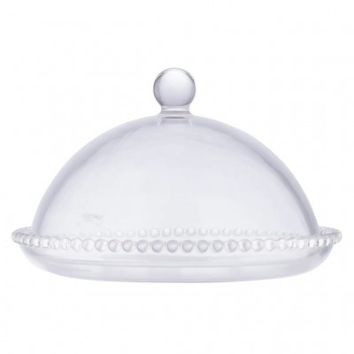 Queijeira de Cristal Pearl 20cm x 12cm Wolff