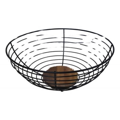 F - CENTRO DE MESA ACACIA WOOD IRON AC24040 MIMO