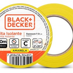 O - FITA ISOLANTE 18MMX10M AM B&D