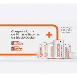 F - BATERIA ALCALINA 09V B&D