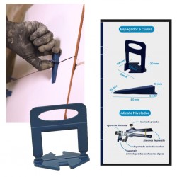 ESPACADOR NIVELADOR 2,0MM C/100 NOVAFORMA