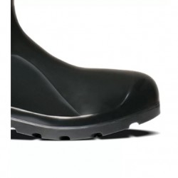 Bota Botina De Segurança N40 Pvc Cano Médio Antiderrapante Galocha