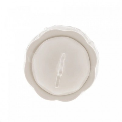 Açucareiro Porcelana Branca New Bone Butterfly Flower - LYOR