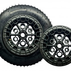 F - RODA CARRINHO COMPLETA FB PNEU