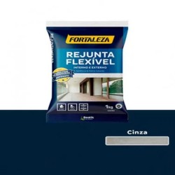 REJUNTE FLEX 01KG CINZA FORTALEZA