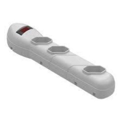 Filtro de Linha Qualitronix QFL3B 3 Tomadas 2P+T Branco